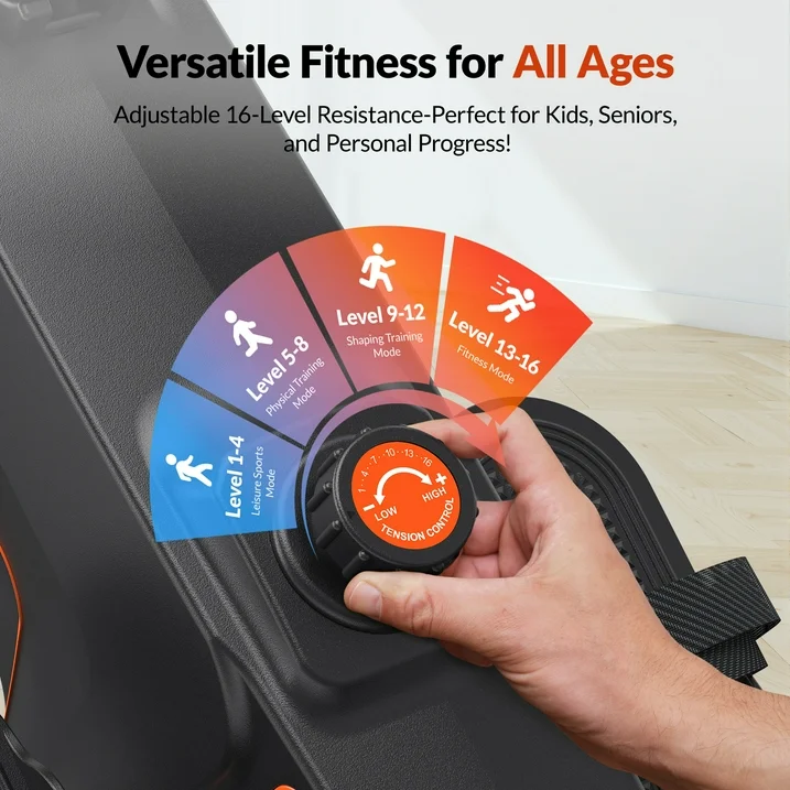 UTRYUP Magnetic Rowing Machines for Home, 16 Levels of Quiet Resistance Foldable Compact Rowing Machine 350 LB Weight Capacity with Bluetooth, App Supported, Tablet Holder