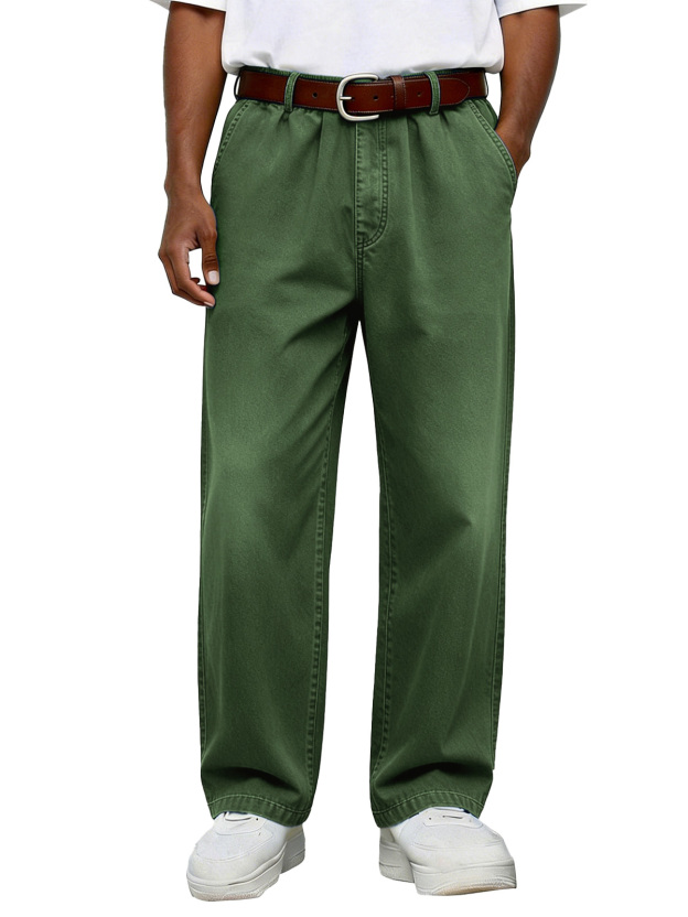 Men's Simple Retro Versatile Comfortable Loose Trousers
