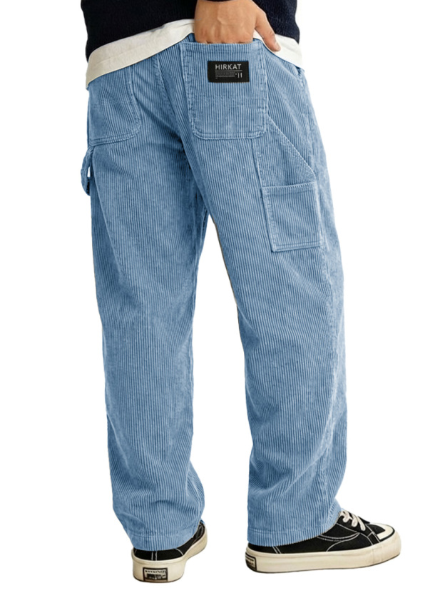 Men's Fashion Casual Multi-Pocket Loose Pants