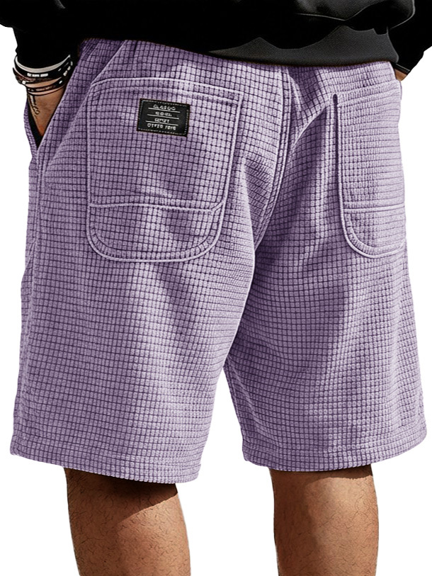 Men's Fashionable Casual Double Pocket Shorts