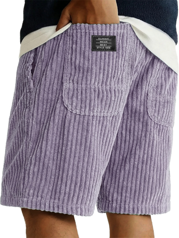 Men's Retro Double Pocket Loose Shorts