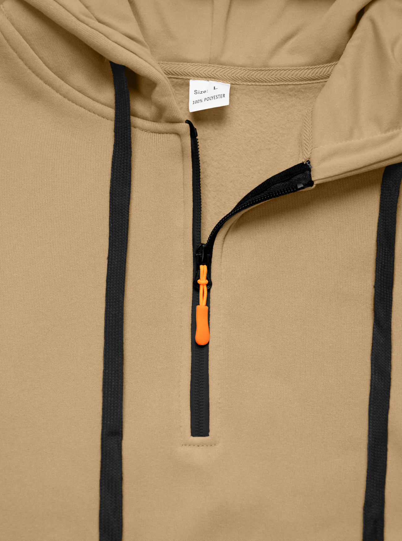 Autumn And Winter Men's Fleece Zipper Sweatshirt Fashionable Hoodie Multi-pocket Overalls Suit