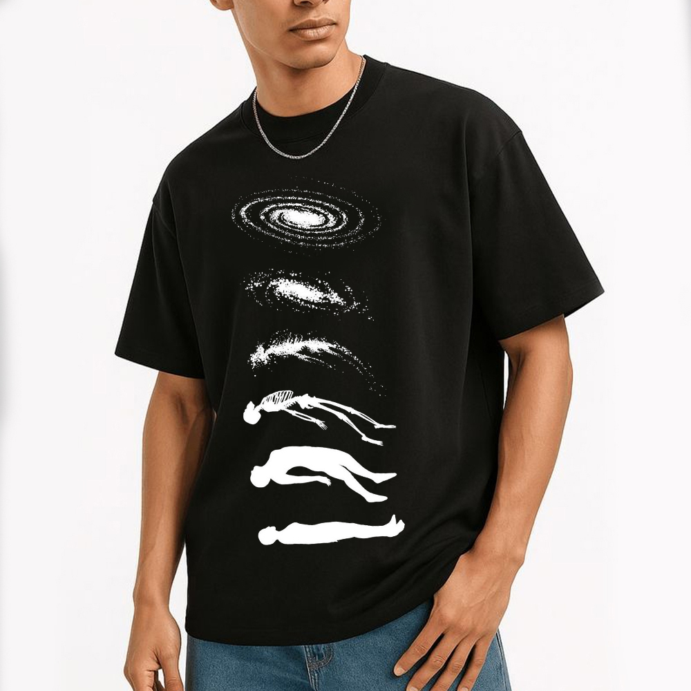 Cosmic Evolution Graphic T - Shirt