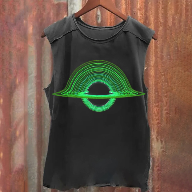 Black Hole Washed Space Tank Top 