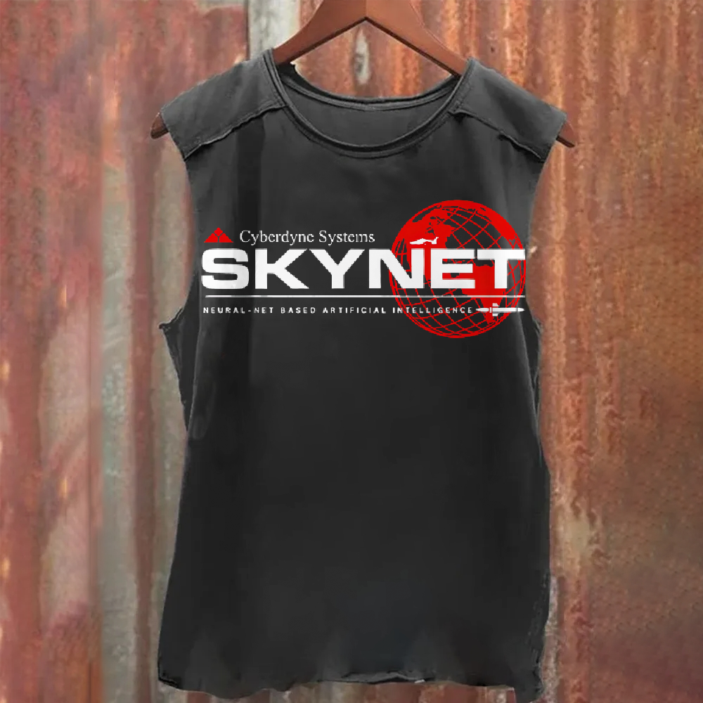 Cyberdyne Systems Skynet Washed Tank Top