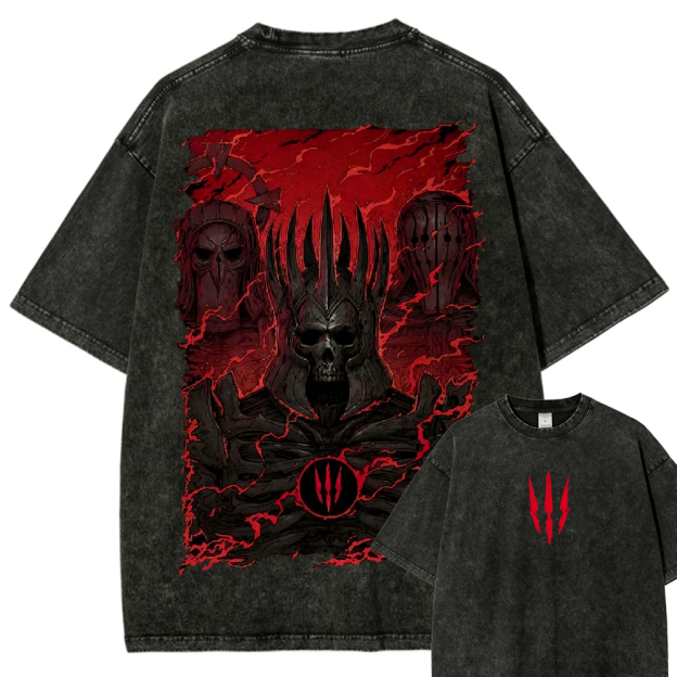 Vintage Game Thorn Crown Dominion  Washed T-Shirt 