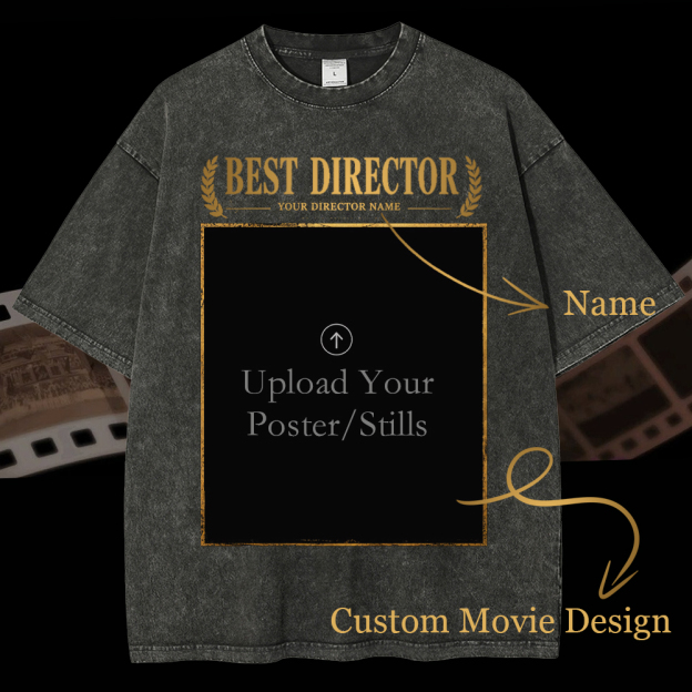 Best Director Personalized Washed T-Shirt 