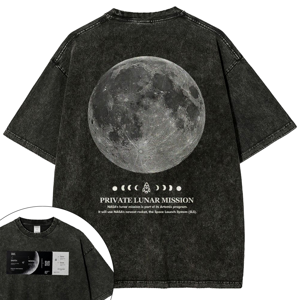 Moon Ticket Noah's Ark Washed T-Shirt 