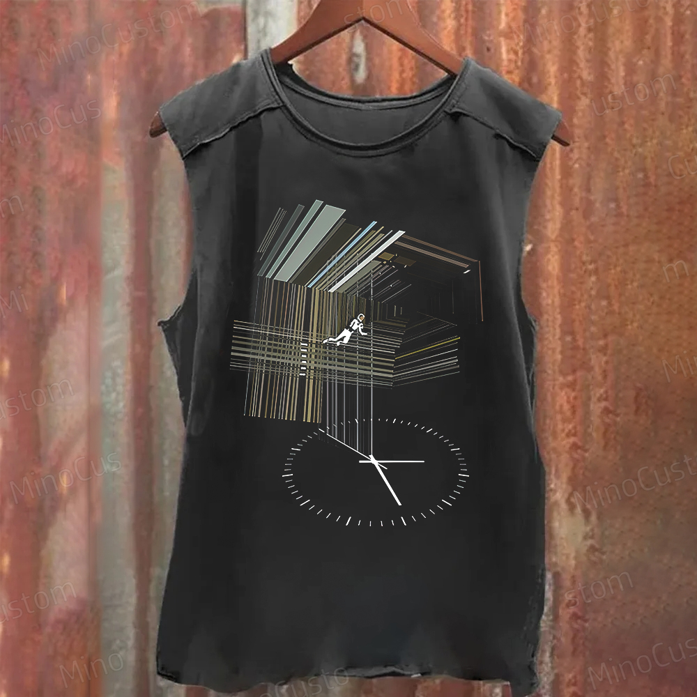 Secret Behind The Bookshelf  Washed Tank Top 