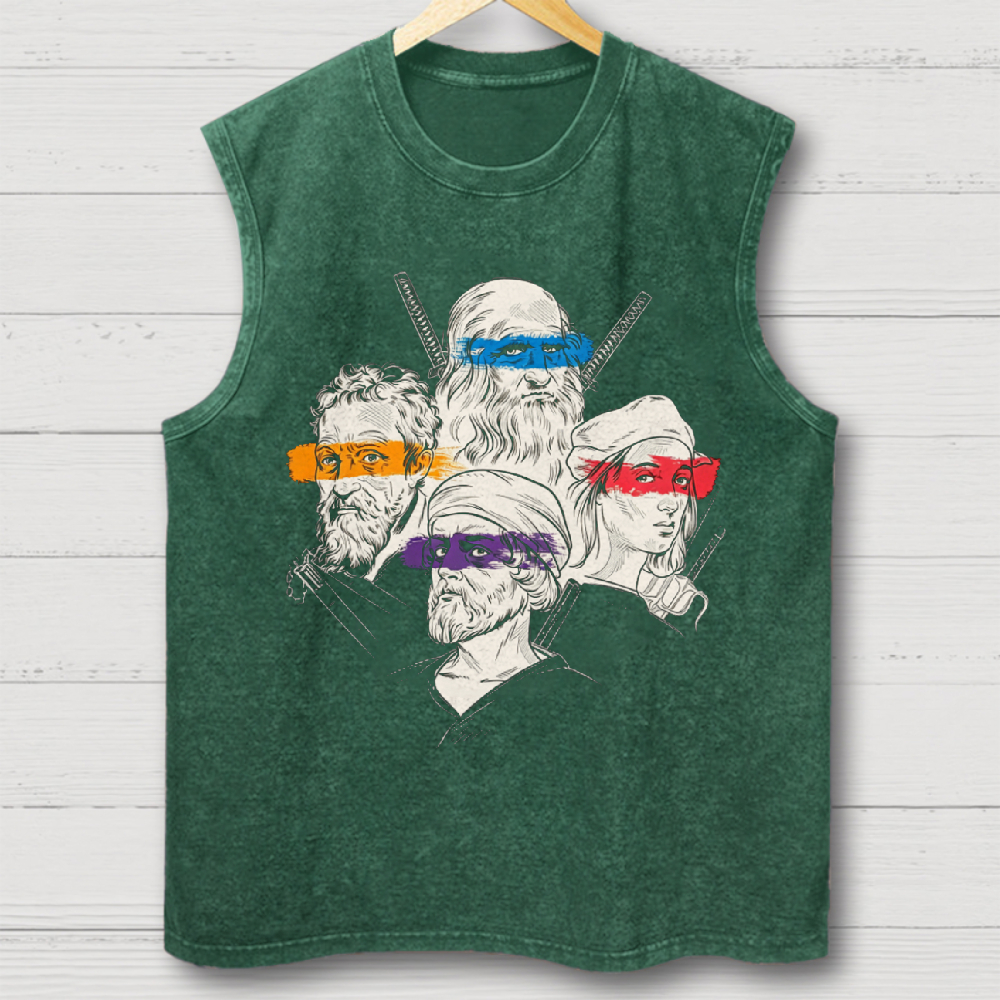 Renaissance Masters Portrait Washed Vest 