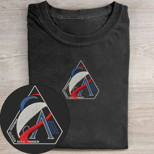 (Embroidery) Artemis 2 Mission Logo Washed Tee 