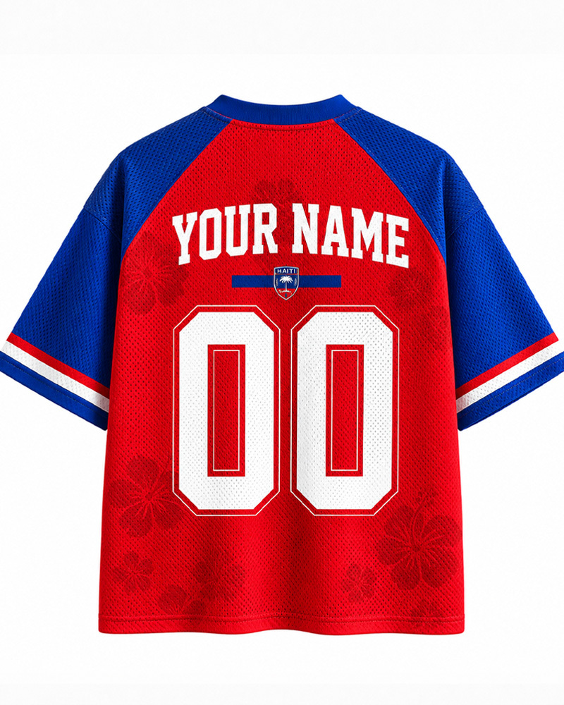  Custom Haiti Mesh Jersey