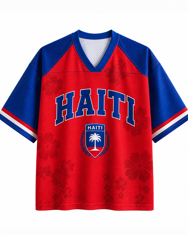  Custom Haiti Mesh Jersey