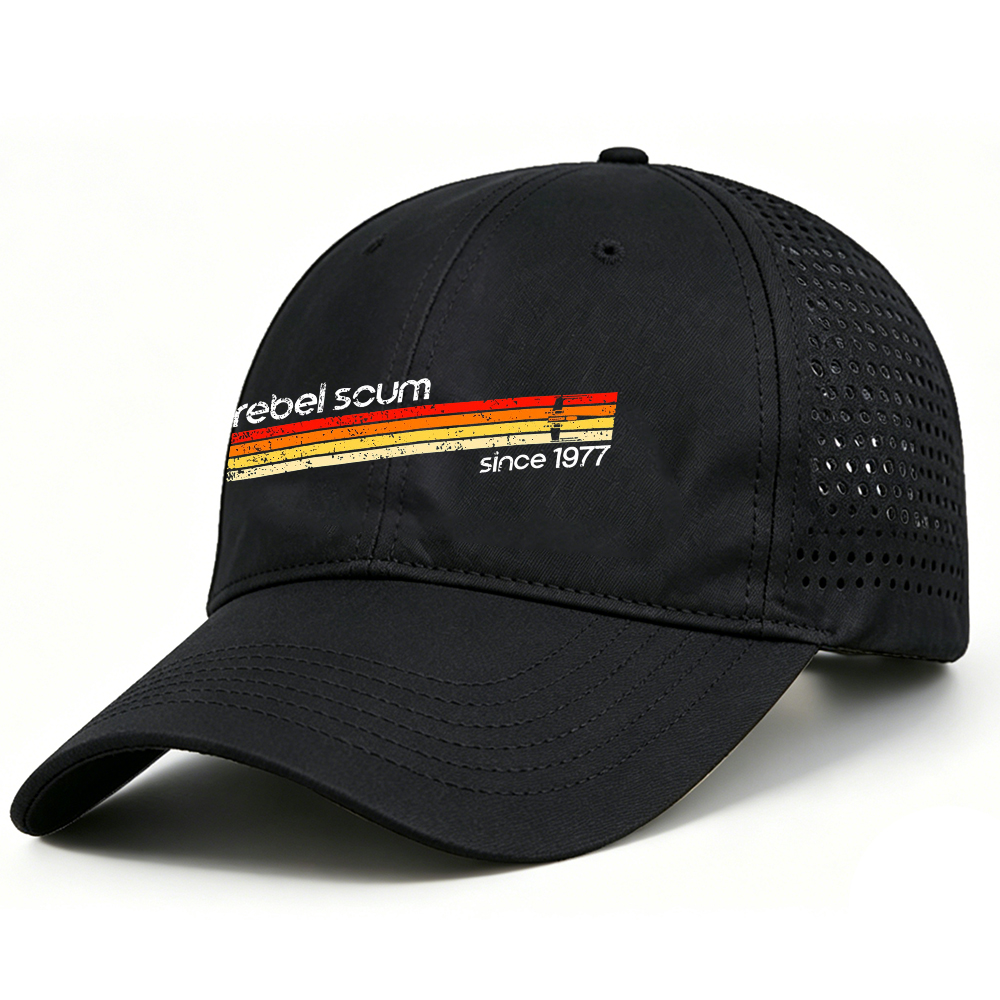 Rebel Scum 1977 Geek Breathable And Quick-Drying Baseball Cap