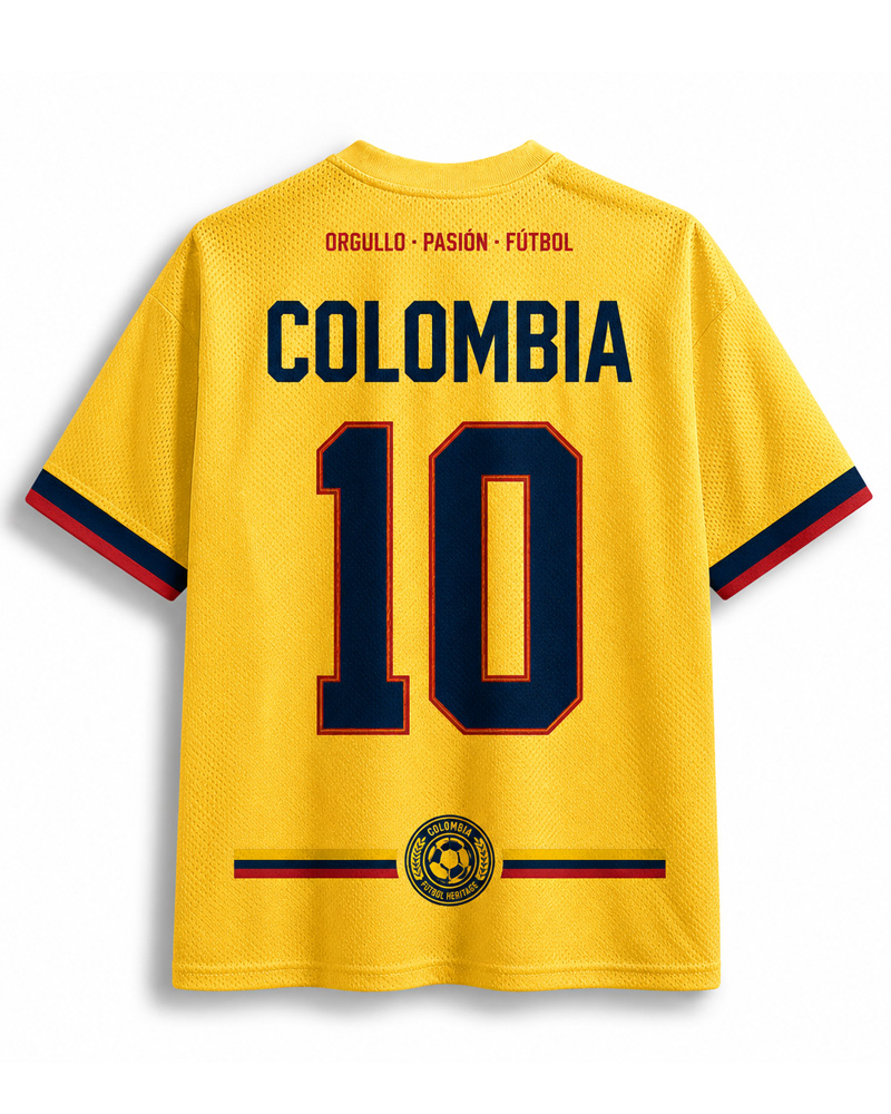  Vintage Colombia Football Heritage Mesh Jersey
