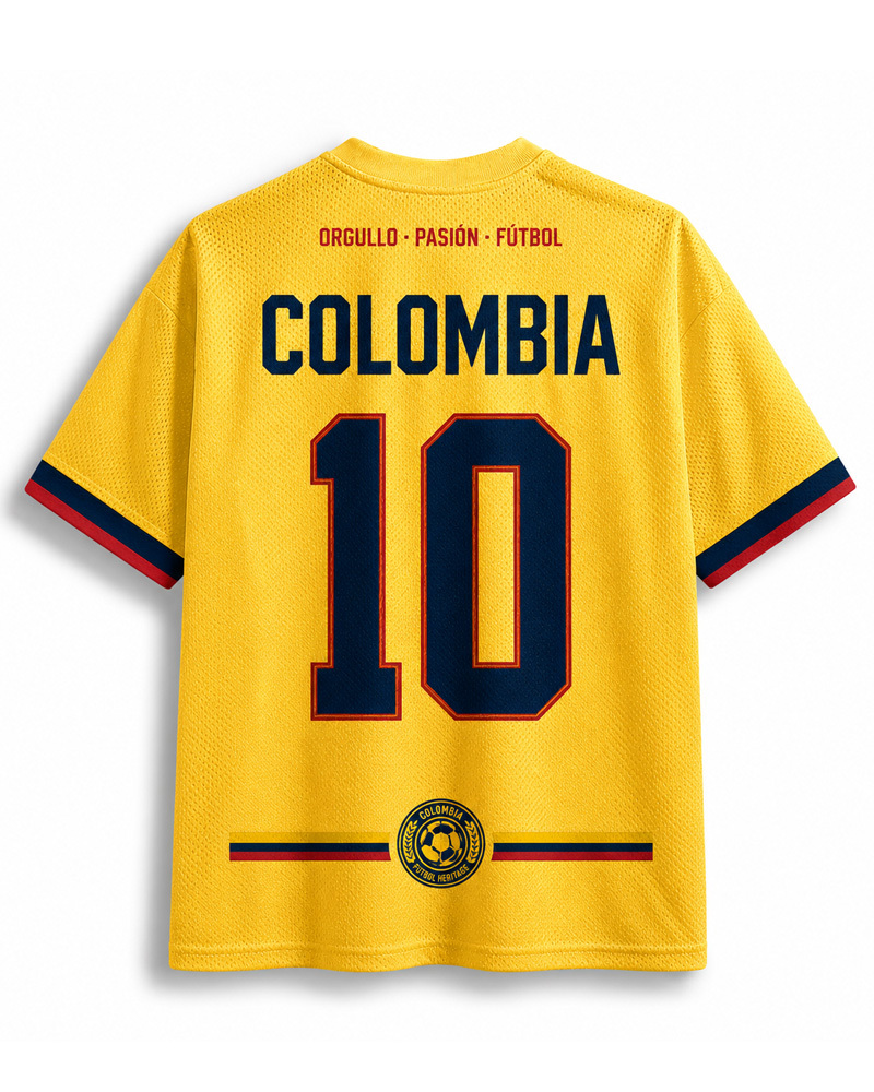  Vintage Colombia Football Heritage Mesh Jersey