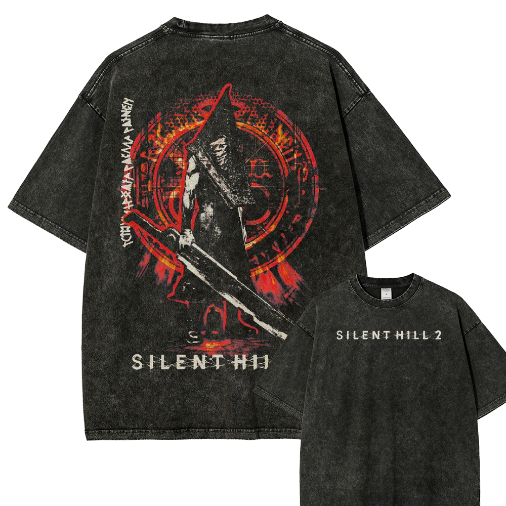  Horror Game Washed T-Shirt