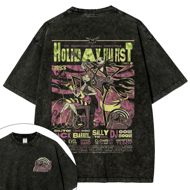 Halloween "Stars of the Show" Washed T-Shirt 