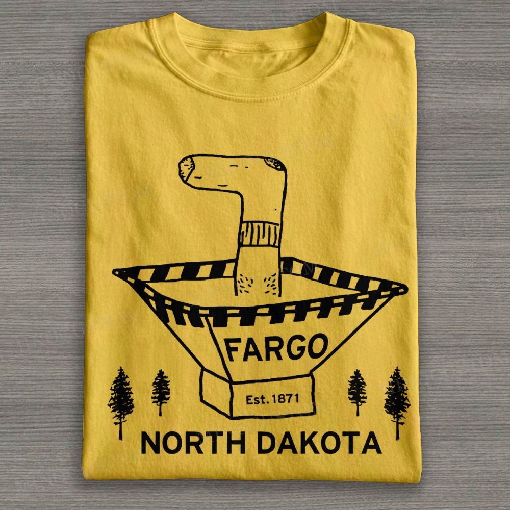 Fargo Wood Chipper Funny Movie Shirt Vintage Cult Movie T-Shirt