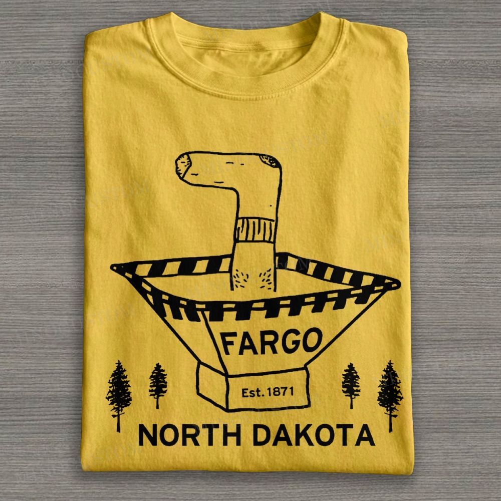 Fargo Wood Chipper Funny Movie Shirt Vintage Cult Movie T-Shirt
