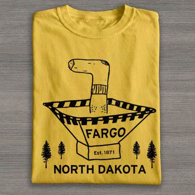 Fargo Wood Chipper Funny Movie Shirt Vintage Cult Movie T-Shirt
