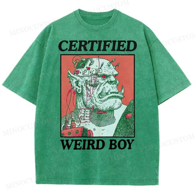 Certified Weird Orc Washed T-Shirt 