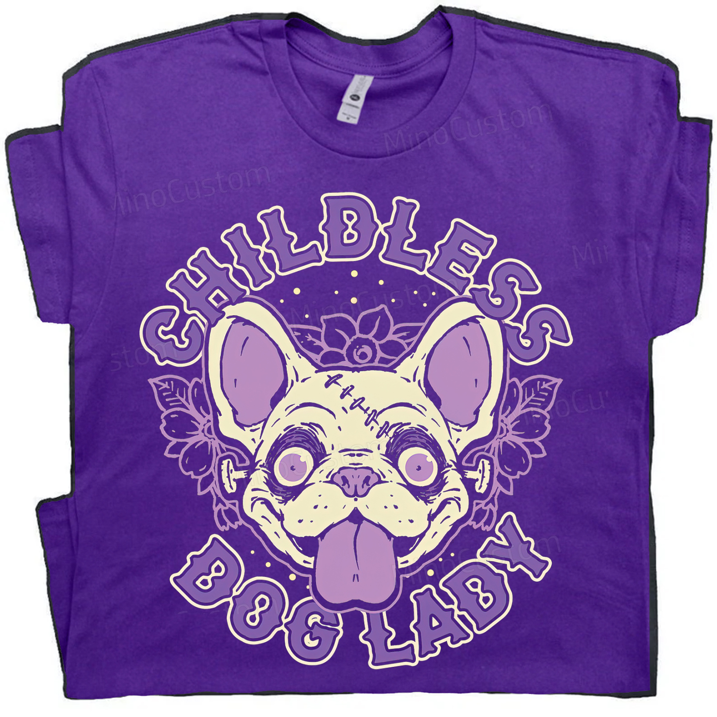 Childless Dog Lady T-shirt