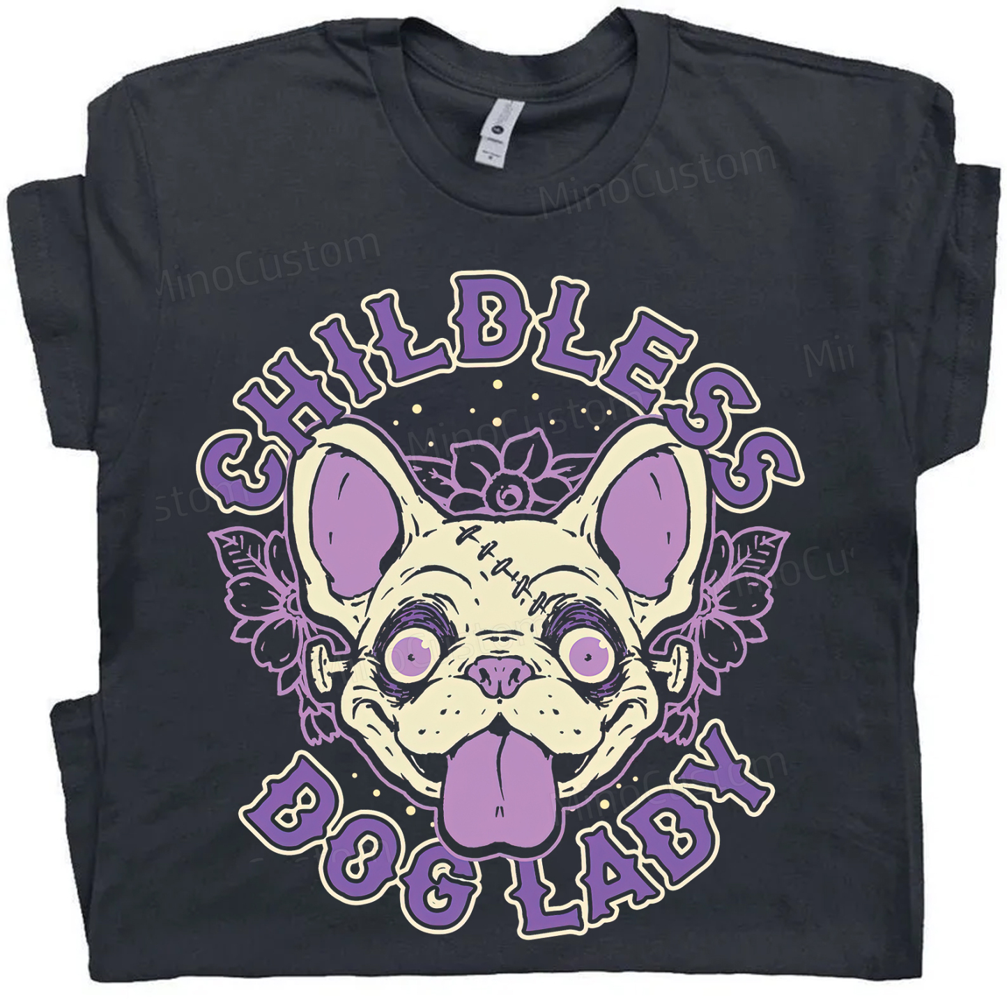 Childless Dog Lady T-shirt