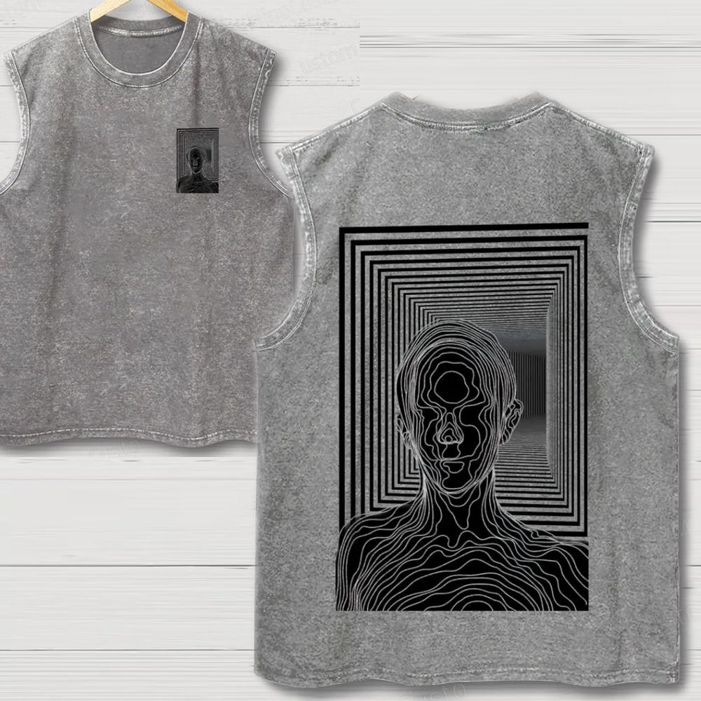 Unisex Washed Tank Top 2507016468