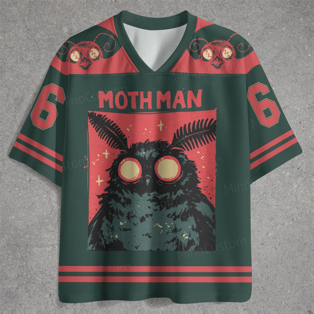 Mothman Jersey Shirts