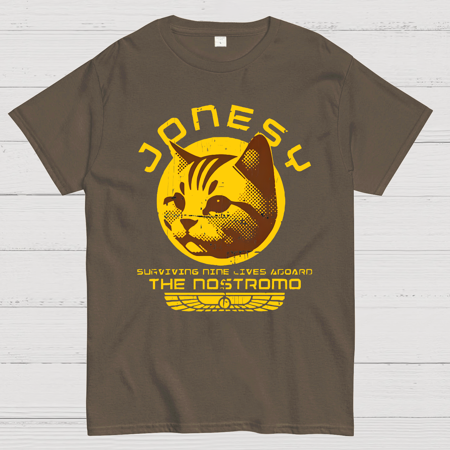 Jonesy Surviving Nine Lives Aboard The Nostromo Geek T-Shirt