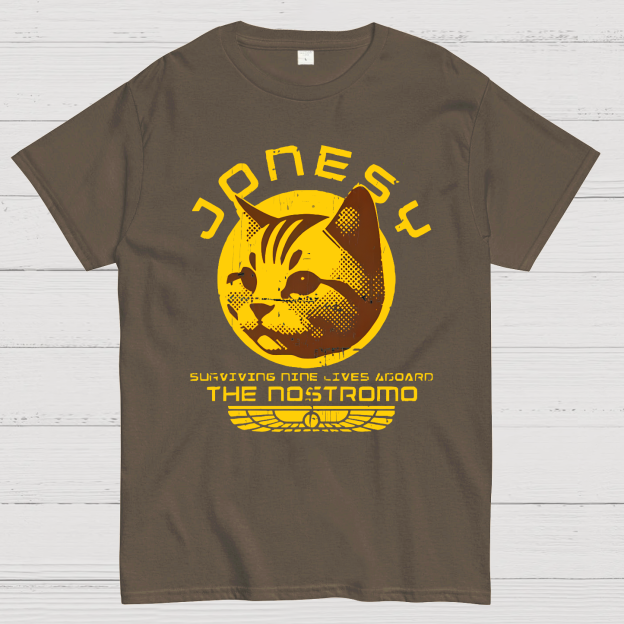Jonesy Surviving Nine Lives Aboard The Nostromo Geek T-Shirt