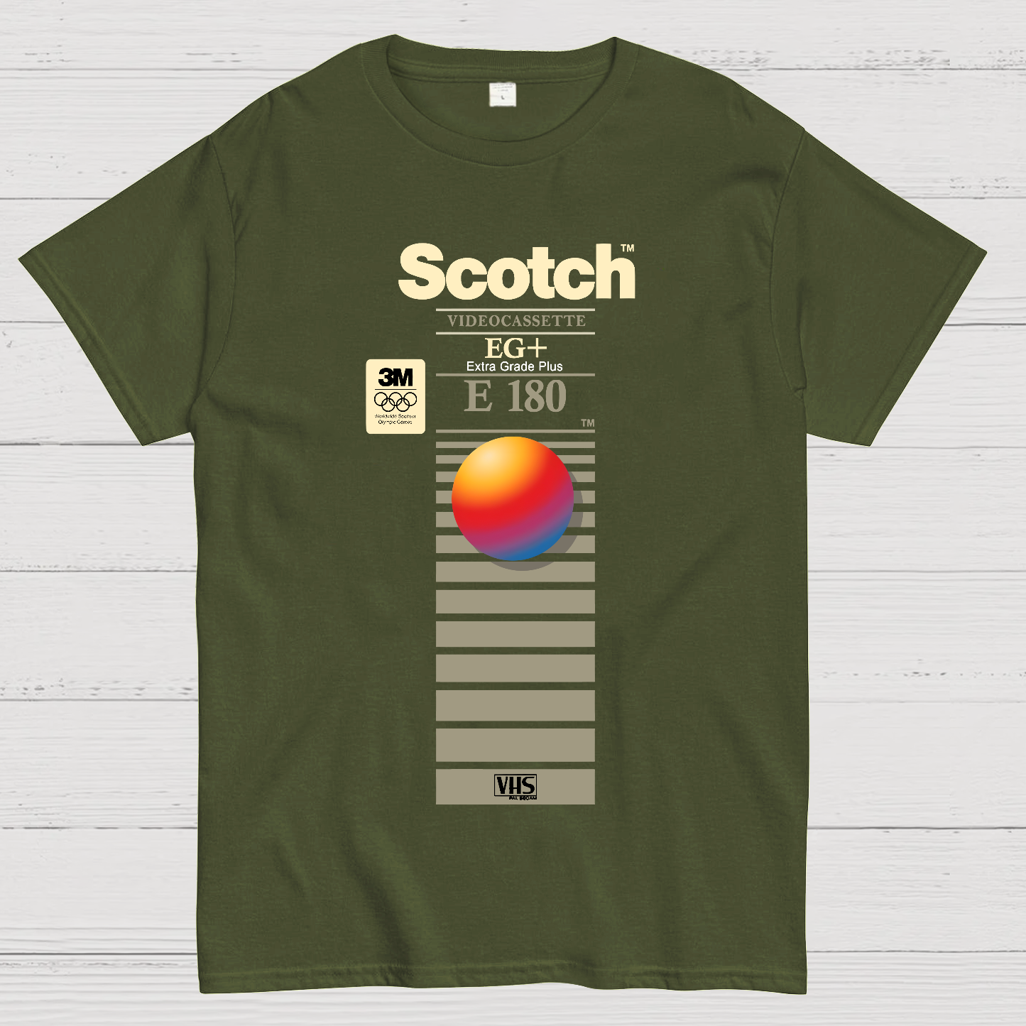 VHS Scotch E180 Geek T-Shirt