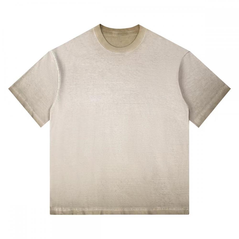 Vintage Crewneck Oversize Gradient Washed T-shirt