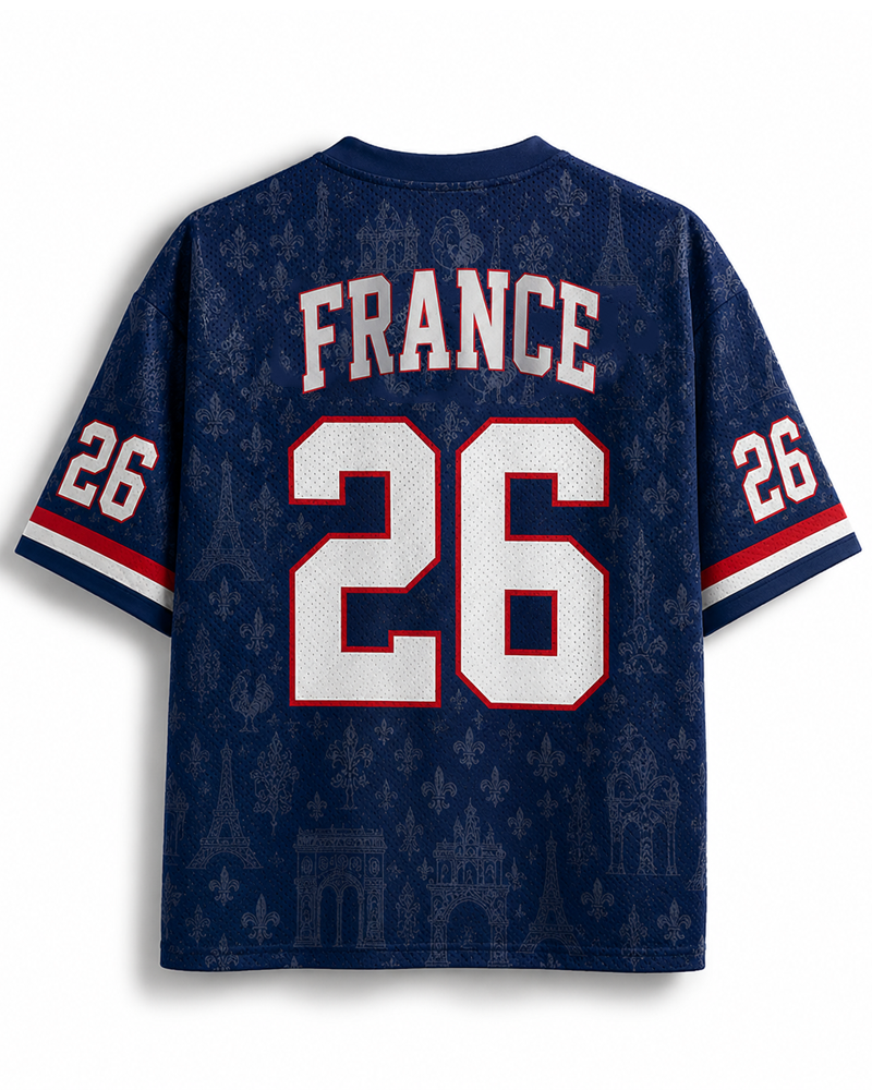  Vintage France Football Heritage Mesh Jersey