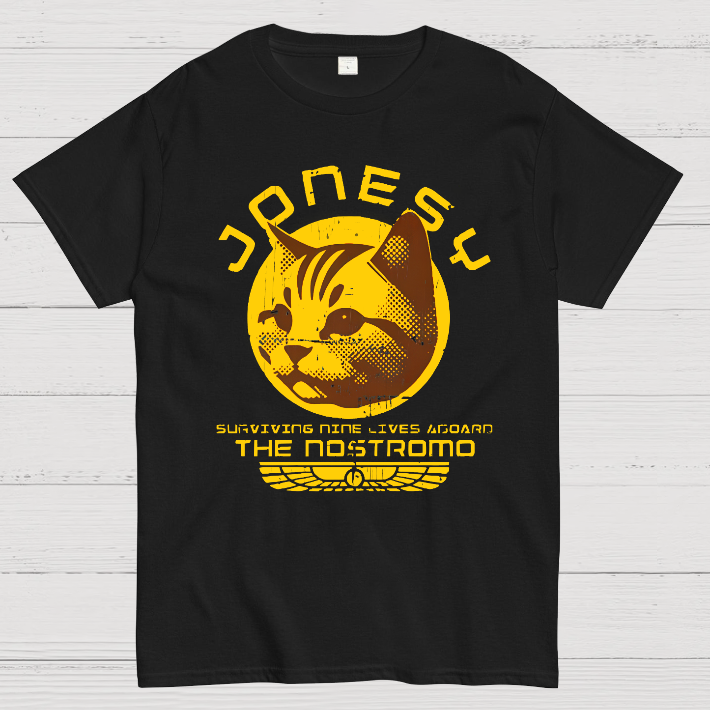 Jonesy Surviving Nine Lives Aboard The Nostromo Geek T-Shirt