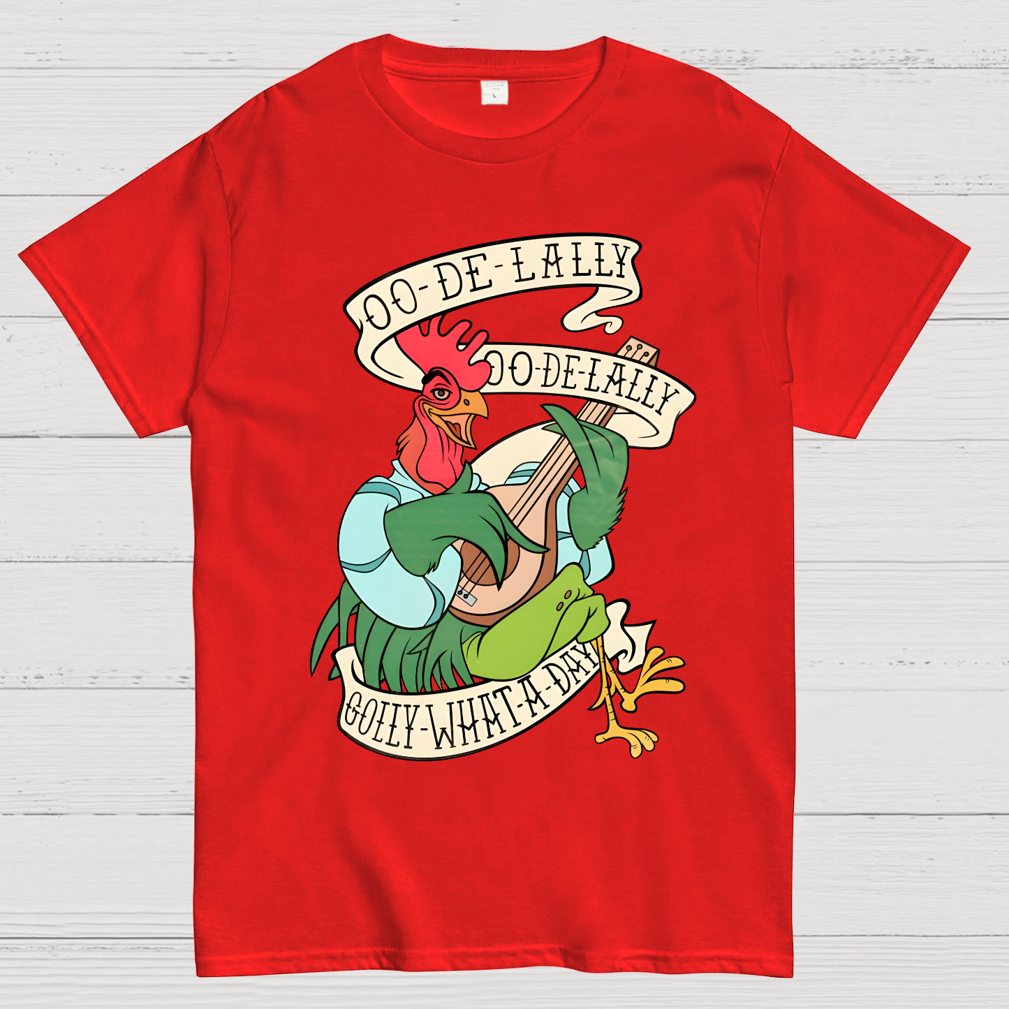Oo de lally Golly What A Day Geek T-Shirt