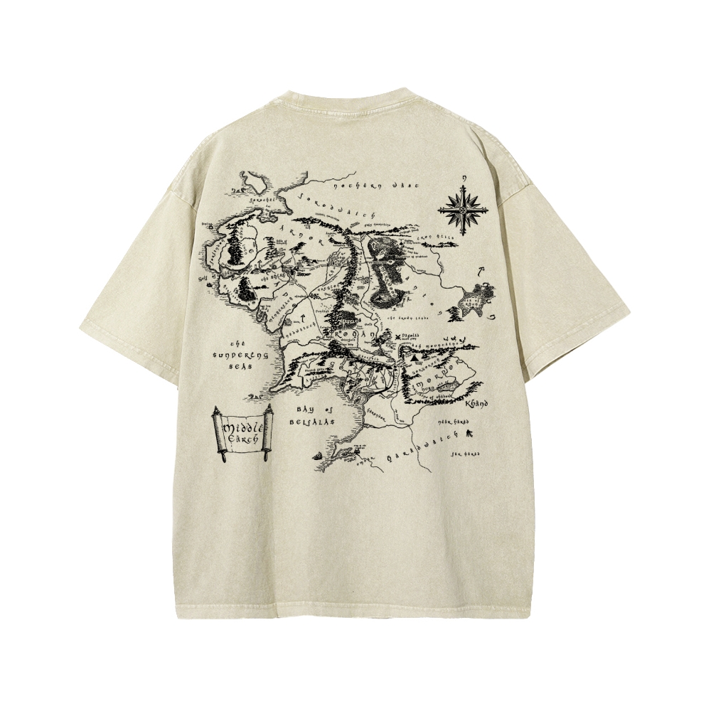 JRR Tolkien Washed T-shirt