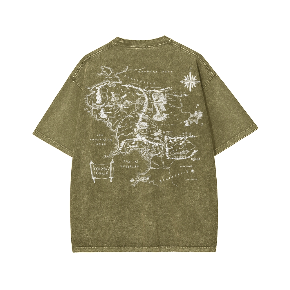 JRR Tolkien Washed T-shirt
