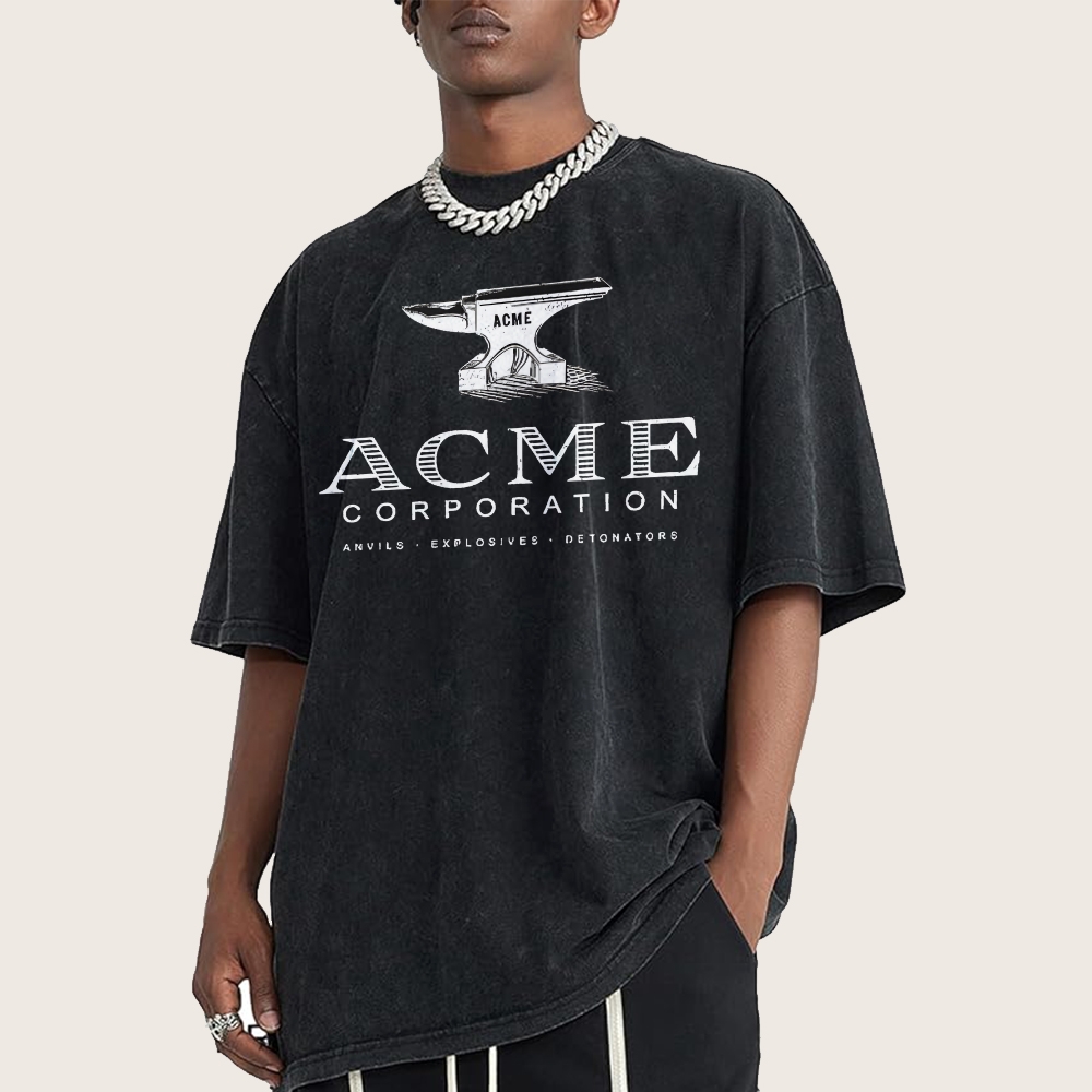 Acme Corporation Vintage Distressed T-shirt