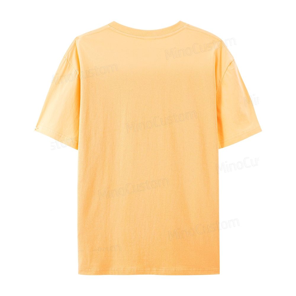 Embroidery hair dryer, scissors, comb organic cotton t-shirt unisex simple design