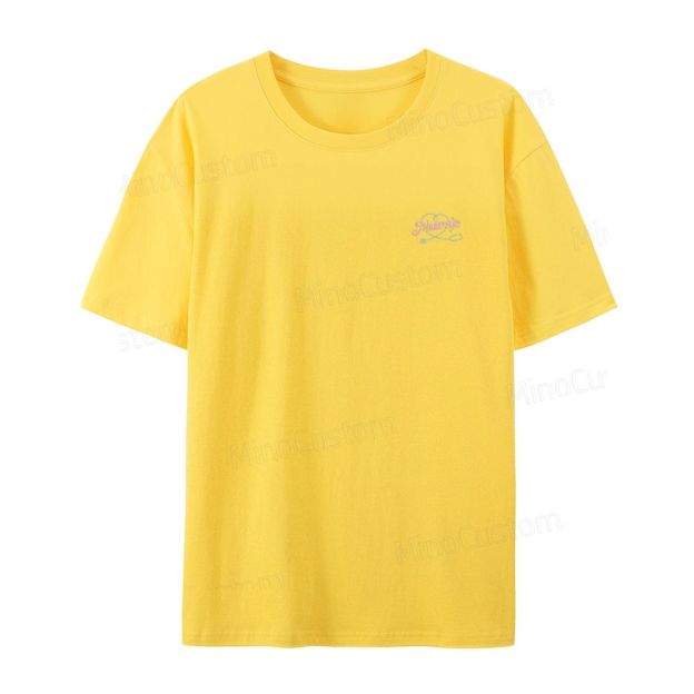 Embroidered Nurse Organic Cotton T-Shirt Unisex Minimal Design