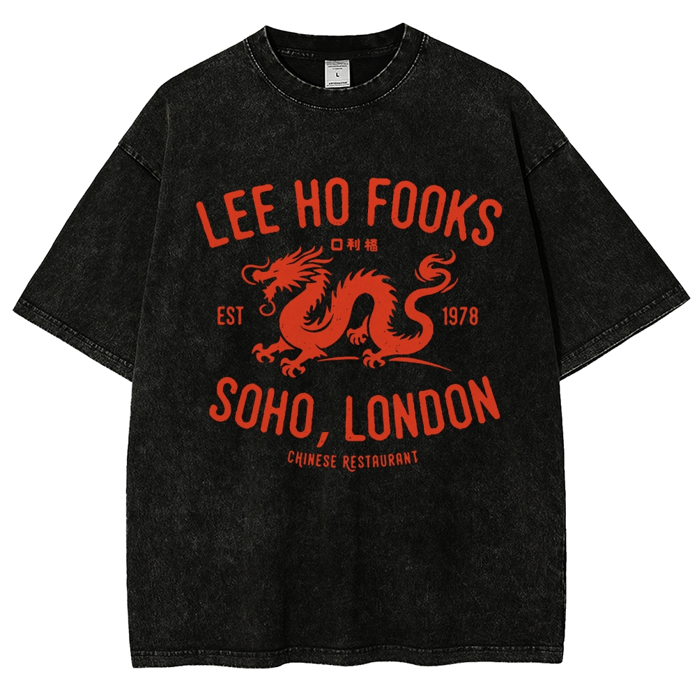 Lee Ho Fooks Vintage Resto Vintage Distressed T-shirt
