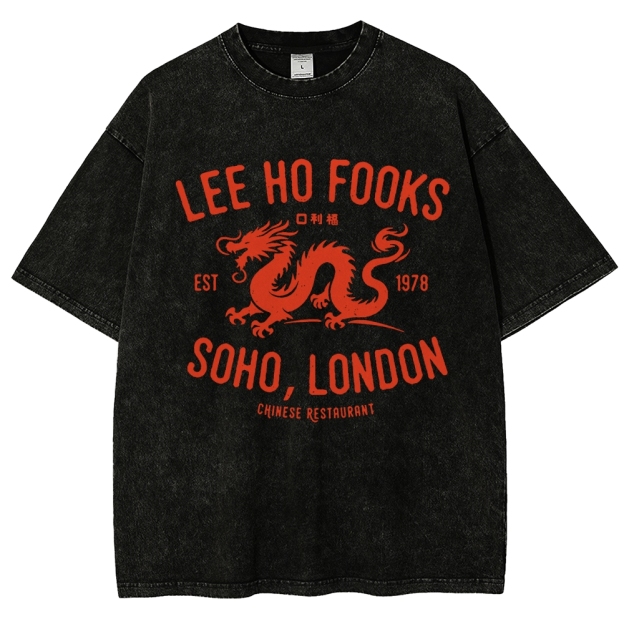 Lee Ho Fooks Vintage Resto Vintage Distressed T-shirt