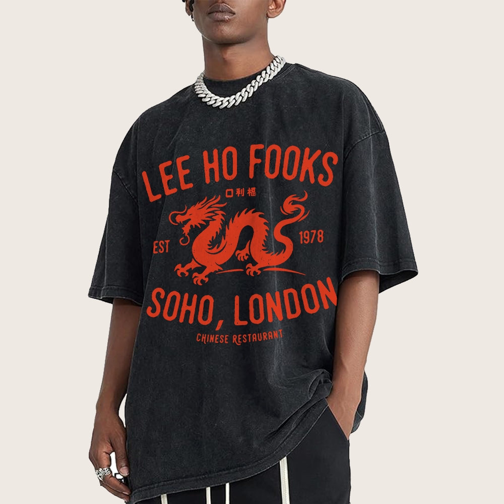 Lee Ho Fooks Vintage Resto Vintage Distressed T-shirt
