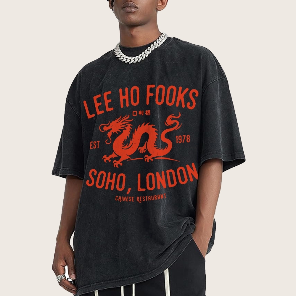 Lee Ho Fooks Vintage Resto Vintage Distressed T-shirt
