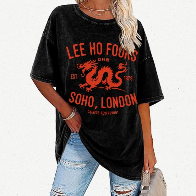 Lee Ho Fooks Vintage Resto Vintage Distressed T-shirt