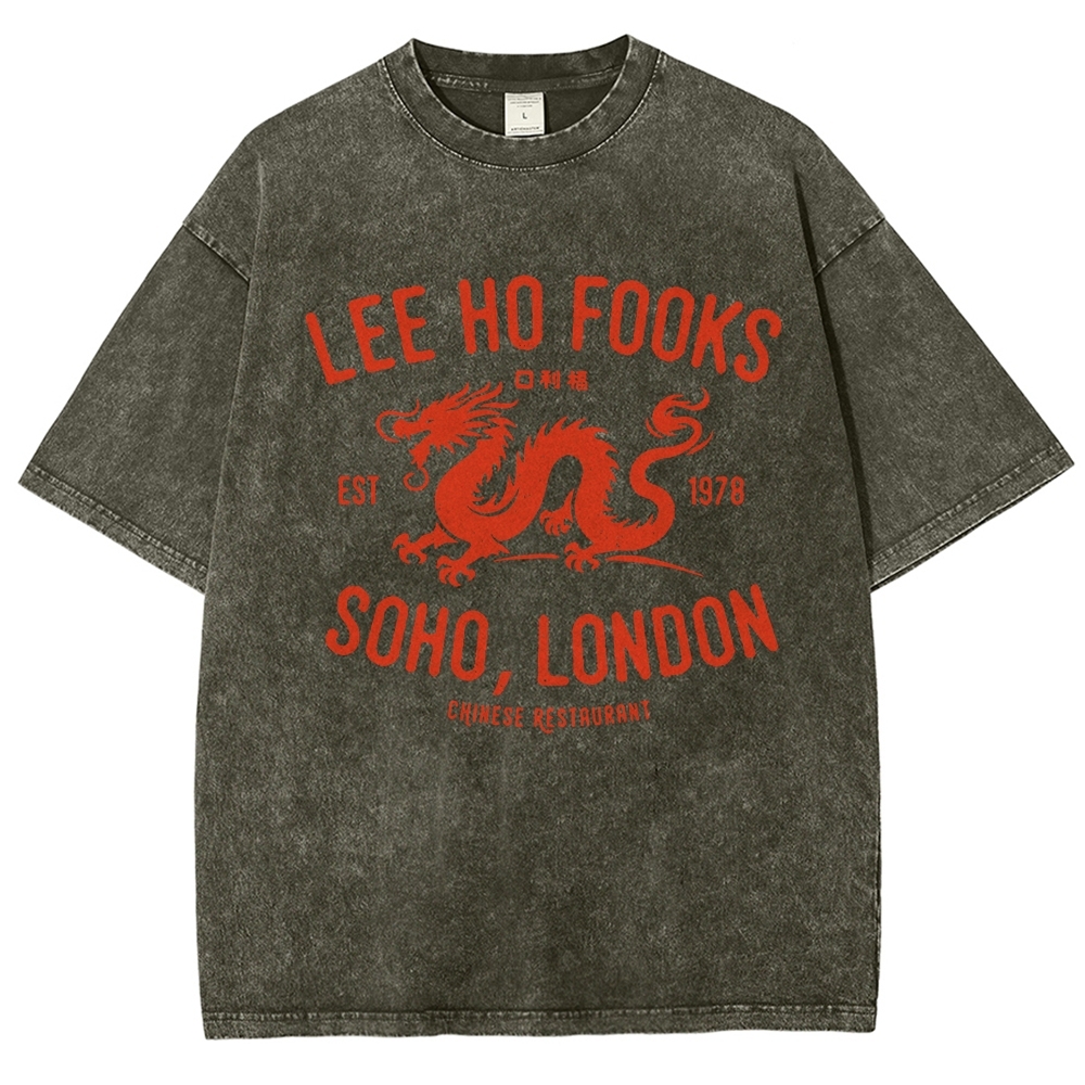Lee Ho Fooks Vintage Resto Vintage Distressed T-shirt