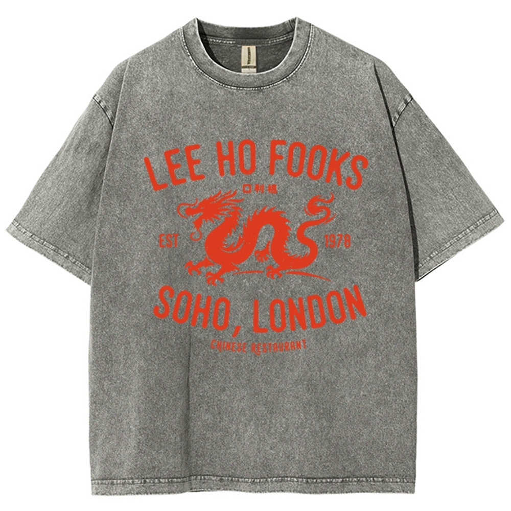 Lee Ho Fooks Vintage Resto Vintage Distressed T-shirt