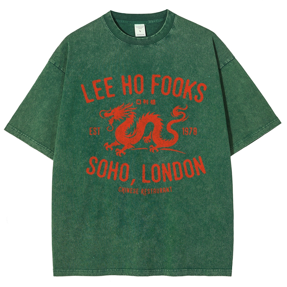 Lee Ho Fooks Vintage Resto Vintage Distressed T-shirt